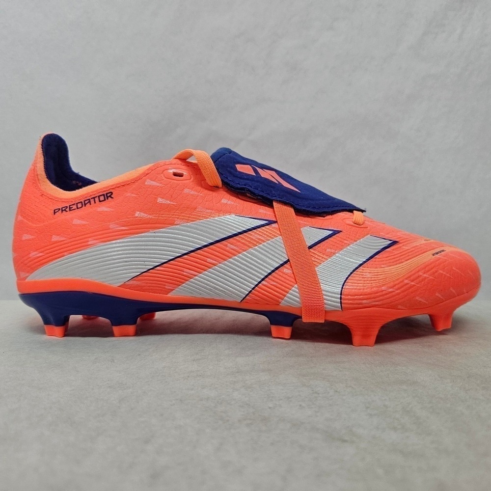 Adidas Predator League FT FG/MG Soccer Cleats JI1112 Orange Blue Mens Size 11 - Picture 11 of 11